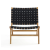 Maintenon Leatherette Accent Chair 