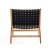 Maintenon Leatherette Accent Chair 