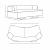 Verandah Chenille 90.6-inch Sofa 
