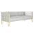 Vector 81.5-inch Velvet 3-Seat Sofa
