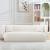 Siri Linen Weave 92.5-inch Sofa w/Pillows 