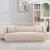 Siri Linen Weave 92.5-inch Sofa w/Pillows 