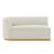 Daria Chenille Sofa Sectional w/Pillows 