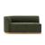 Daria Chenille Sofa Sectional w/Pillows 