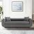 Edmonda Velvet Sofa w/Pillows 