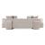 Verandah Chenille 112-inch XL Sofa 