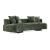 Verandah Chenille 112-inch XL Sofa 