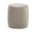 Gaia Fabric/Leather Small Round Ottoman