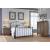 Foundry Garden Metal King Size Panel Bed