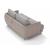 Iris Leather Convertible Sofabed Customizable