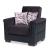 Armada Pro Fabric/PU Convertible Sleeper Chair