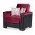 Armada Pro Fabric/PU Convertible Sleeper Chair