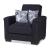 Armada Pro Fabric/PU Convertible Sleeper Chair