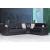 Armada Pro Fabric/PU Convertible L-Shaped Sectional Sofa