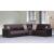 Armada Pro Microfiber/PU Convertible L-Shaped Sectional Sofa