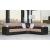 Armada Pro Fabric/PU Convertible L-Shaped Sectional Sofa