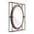 Capell Round Steel/MDF Mirror