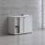 Standard Office Cabinet w/Shelves & Sliding Lockable Doors