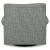 Renley Polyester/Metal Swivel Glider Accent Chair