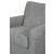 Renley Polyester/Metal Swivel Glider Accent Chair