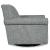 Renley Polyester/Metal Swivel Glider Accent Chair
