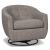 Upshur Polyester/Metal Swivel Glider Accent Chair