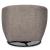 Upshur Polyester/Metal Swivel Glider Accent Chair