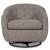 Upshur Polyester/Metal Swivel Glider Accent Chair