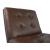Sidewinder Faux Leather Accent Chair