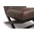 Sidewinder Faux Leather Accent Chair