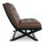 Sidewinder Faux Leather Accent Chair