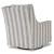 Kambria Polyester/Metal Swivel Glider Accent Chair