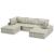 Bales Polyester 5-Piece Modular Sectional