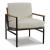 Tilden Polyester/Wood/Metal Accent Chair