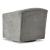 Bramner Polyester/Metal Swivel Accent Chair