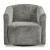 Bramner Polyester/Metal Swivel Accent Chair