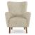 Jemison Next-Gen Nuvella Polyester/Wood Accent Chair