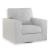 Olwenburg Polyester/Metal Swivel Accent Chair