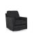 Icaman Polyester Swivel Accent Chair