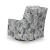 Dustinford Polyester Swivel Glider Accent Chair