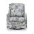 Dustinford Polyester Swivel Glider Accent Chair