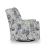 Dustinford Polyester Swivel Glider Accent Chair