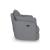 Alainmont Next-Gen Nuvella Polyester Swivel Power Recliner