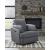 Alainmont Next-Gen Nuvella Polyester Swivel Power Recliner