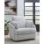 Alainmont Next-Gen Nuvella Polyester Swivel Power Recliner
