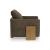 Dairlett Polyester/Wood Accent Chair