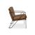 Garronmont Leather/Metal Accent Chair