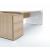 Mito Executive Melamine Storage Desk w/Leg in Matt Finish