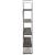 Gilesgrove Wood/Metal Bookcase