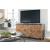 Robin Ridge 4-Door Accent Cabinet | Two-Tone Brown Sideboard